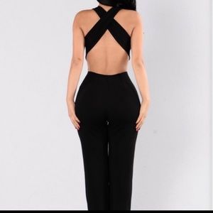 Goodness My Heart Jumpsuit (black)